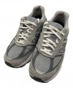 NEW BALANCEニューバランス）の古着「ローカットスニーカー」｜グレー