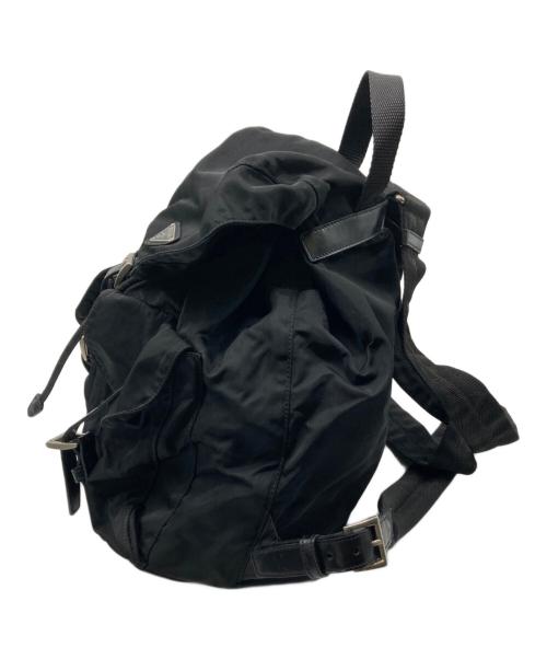 PRADA（プラダ）PRADA (プラダ) ナイロンリュック　B2811 ブラックの古着・服飾アイテム