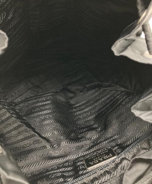 PRADA（プラダ）PRADA (プラダ) ナイロンリュック　B2811 ブラックの古着・服飾アイテム