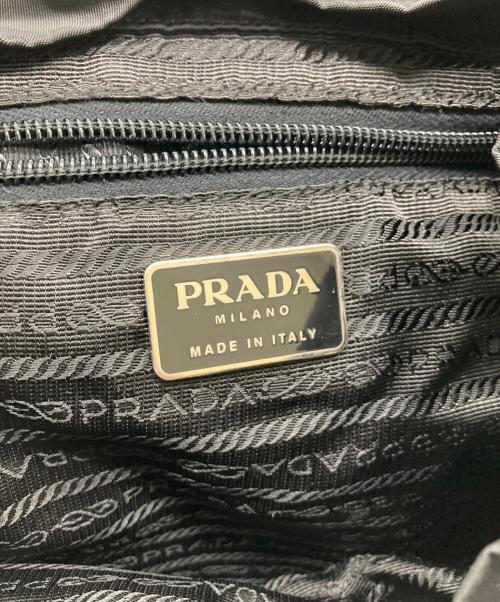 PRADA（プラダ）PRADA (プラダ) ナイロンリュック　B2811 ブラックの古着・服飾アイテム