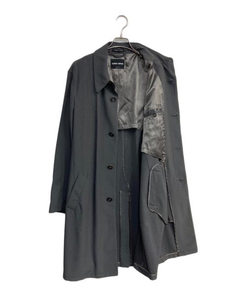 GIORGIO ARMANI（ジョルジョアルマーニ）GIORGIO ARMANI (ジョルジョアルマーニ) ステンカラーコート グレー サイズ:54の古着・服飾アイテム