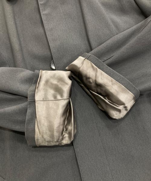 GIORGIO ARMANI（ジョルジョアルマーニ）GIORGIO ARMANI (ジョルジョアルマーニ) ステンカラーコート グレー サイズ:54の古着・服飾アイテム