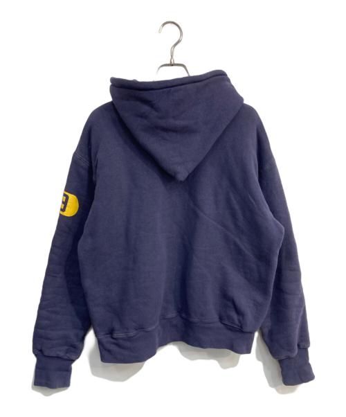 WAREHOUSE（ウエアハウス）WAREHOUSE (ウエアハウス) 後付けフードアスレチックスウェットパーカー John Gluckow 1950-early 60s Fakie Afterhood　JG-CS02 ネイビー サイズ:Mの古着・服飾アイテム