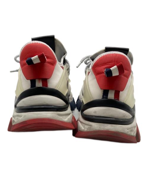 MONCLER（モンクレール）MONCLER (モンクレール) TREVOR スニーカー トリコロールカラー サイズ:42の古着・服飾アイテム