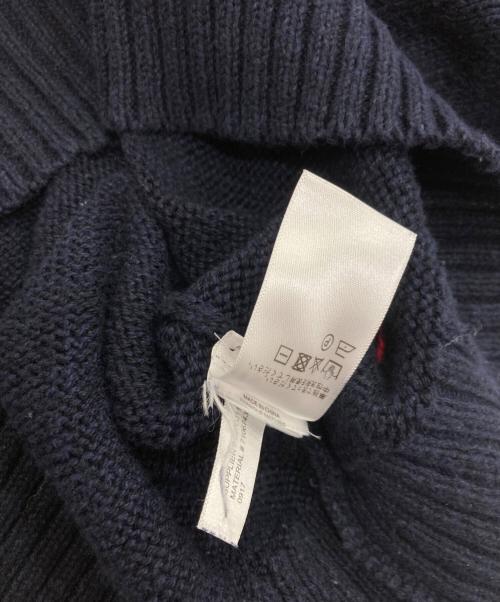 POLO RALPH LAUREN（ポロ・ラルフローレン）POLO RALPH LAUREN (ポロ・ラルフローレン) POLOベアクルーネックニット ネイビー サイズ:Mの古着・服飾アイテム