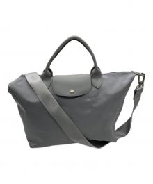 LONGCHAMP（ロンシャン）の古着「ル・プリアージュ ネオ」｜グレー