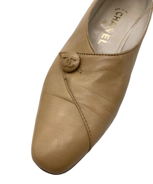CHANEL（シャネル）CHANEL (シャネル) ヒールパンプス ベージュ サイズ:36.5の古着・服飾アイテム