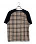 BURBERRY BLACK LABEL (バーバリーブラックレーベル) 半袖Tシャツ ブラック サイズ:3：5000円