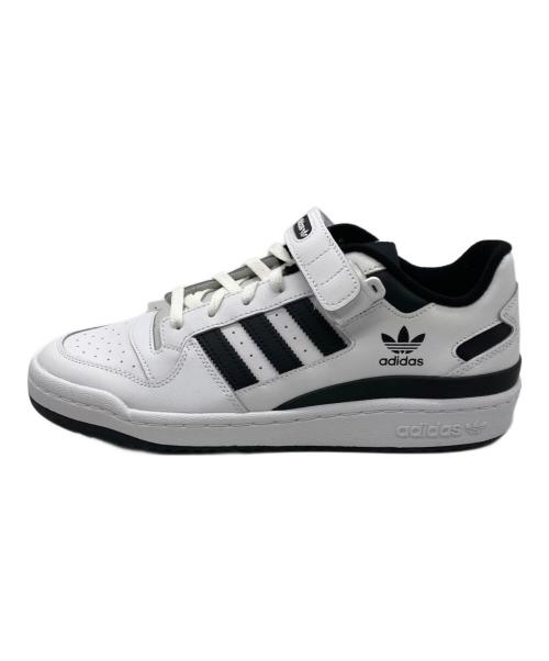 adidas（アディダス）adidas (アディダス) フォーラム ロー ホワイト×ブラック サイズ:28cm 未使用品の古着・服飾アイテム