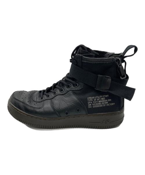 NIKE（ナイキ）NIKE (ナイキ) SF AIR FORCE 1 MID ブラック サイズ:26.5cmの古着・服飾アイテム