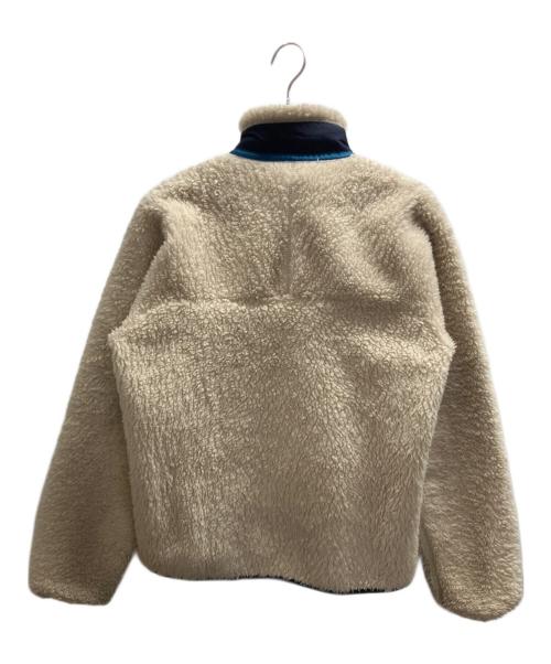 Patagonia（パタゴニア）Patagonia (パタゴニア) Classic Retro-X Jacket ベージュ×ネイビー サイズ:Sの古着・服飾アイテム