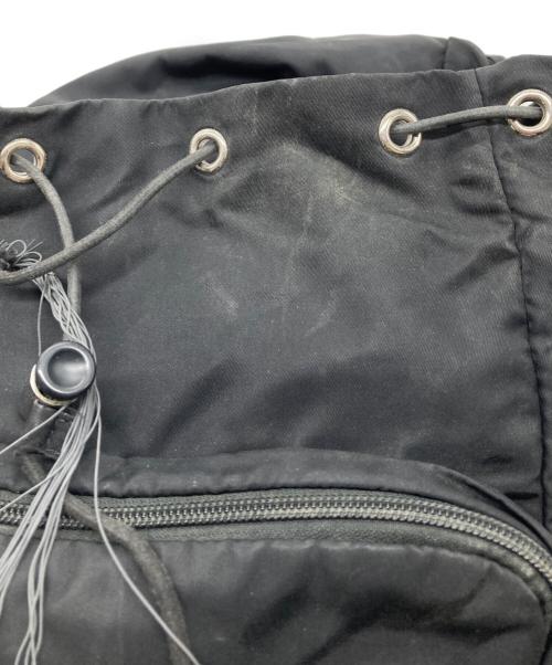 PRADA（プラダ）PRADA (プラダ) ナイロンバックパック　2VZ062 ブラックの古着・服飾アイテム