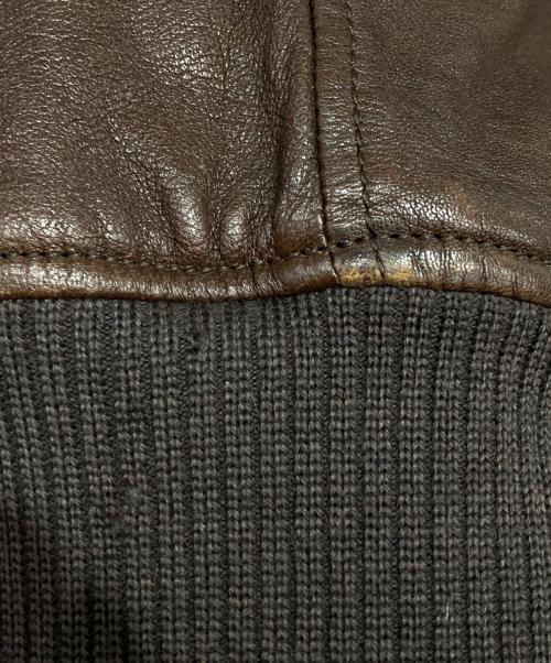 GIMO'S（ジモス）GIMO'S (ジモス) PAPAS (パパス) レザージャケット ブラウン サイズ:FREEの古着・服飾アイテム