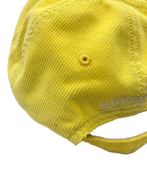 SUPREME（シュプリーム）Supreme (シュプリーム) Corduroy S Logo 6-Panel イエローの古着・服飾アイテム