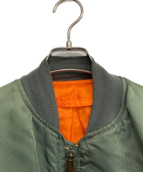 ALPHA（アルファ）ALPHA (アルファ) MA-1ジャケット カーキ サイズ:Ⅿの古着・服飾アイテム