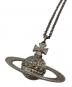 Vivienne Westwood (ヴィヴィアンウエストウッド) レリーフ オーブ ペンダント シルバー：10000円