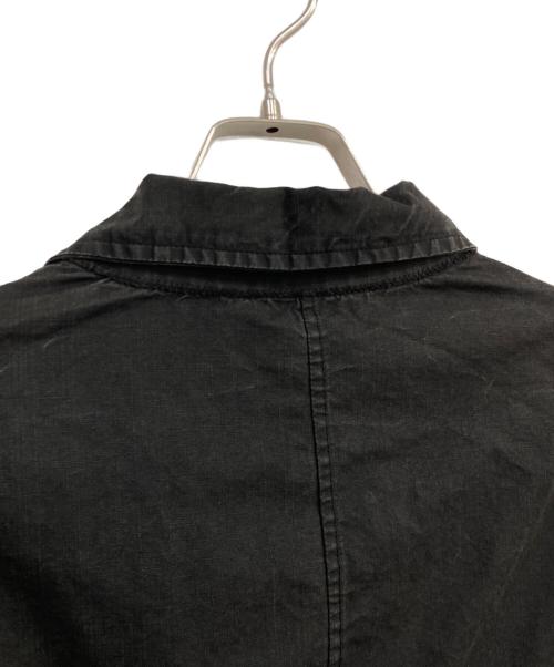 STONE ISLAND（ストーンアイランド）STONE ISLAND (ストーンアイランド) ジップアップシャツジャケット ブラック サイズ:Lの古着・服飾アイテム