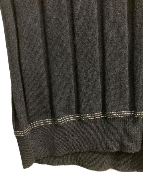BRUNELLO CUCINELLI（ブルネロクチネリ）BRUNELLO CUCINELLI (ブルネロクチネリ) ウールカシミヤジップアップニット ネイビー サイズ:50の古着・服飾アイテム
