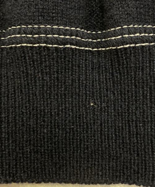 BRUNELLO CUCINELLI（ブルネロクチネリ）BRUNELLO CUCINELLI (ブルネロクチネリ) ウールカシミヤジップアップニット ネイビー サイズ:50の古着・服飾アイテム