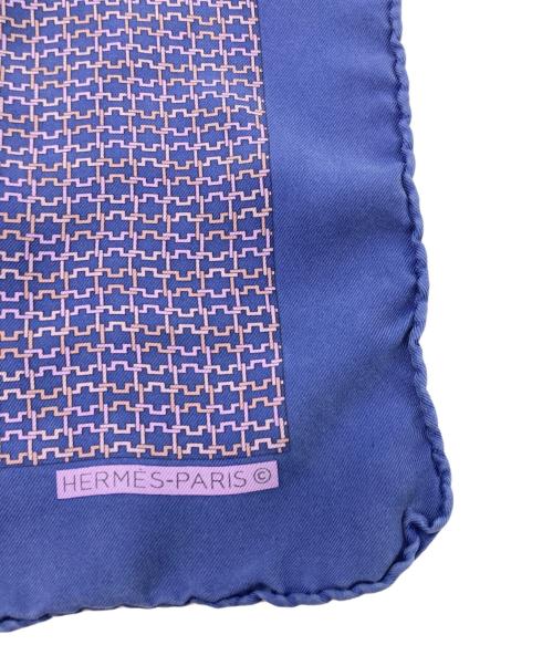 HERMES（エルメス）HERMES (エルメス) カレ40 ネイビーの古着・服飾アイテム