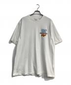 BURBERRYバーバリー）の古着「TBラバーロゴ Tシャツ」｜ホワイト