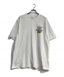 BURBERRY（バーバリー）の古着「TBラバーロゴ Tシャツ」｜ホワイト