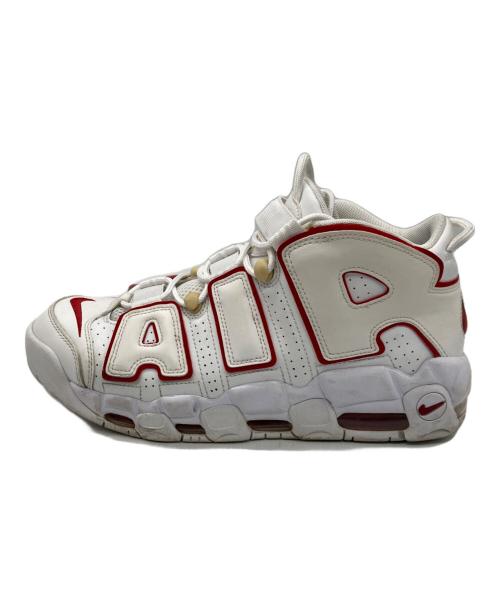 NIKE（ナイキ）NIKE (ナイキ) AIR MORE UPTEMPO 96 ホワイト×レッド サイズ:28cmの古着・服飾アイテム