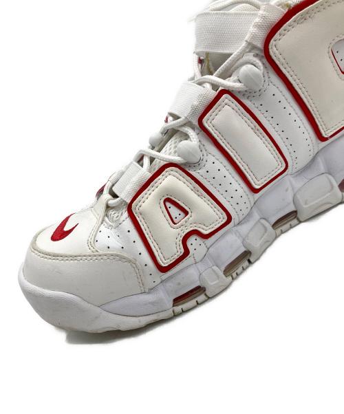 NIKE（ナイキ）NIKE (ナイキ) AIR MORE UPTEMPO 96 ホワイト×レッド サイズ:28cmの古着・服飾アイテム