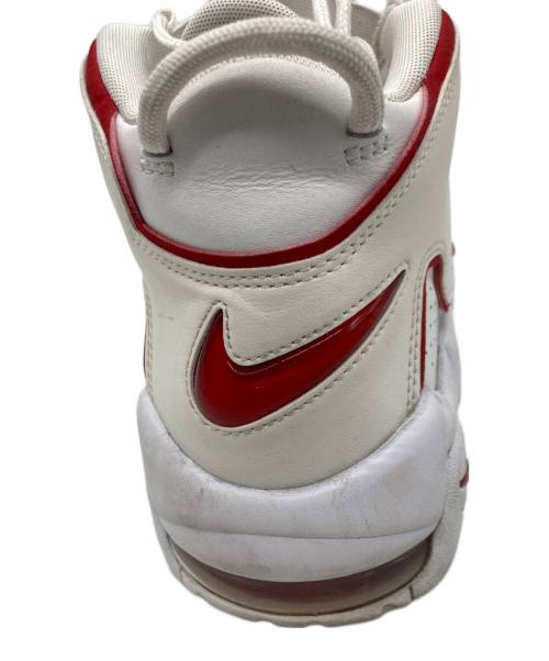 NIKE（ナイキ）NIKE (ナイキ) AIR MORE UPTEMPO 96 ホワイト×レッド サイズ:28cmの古着・服飾アイテム