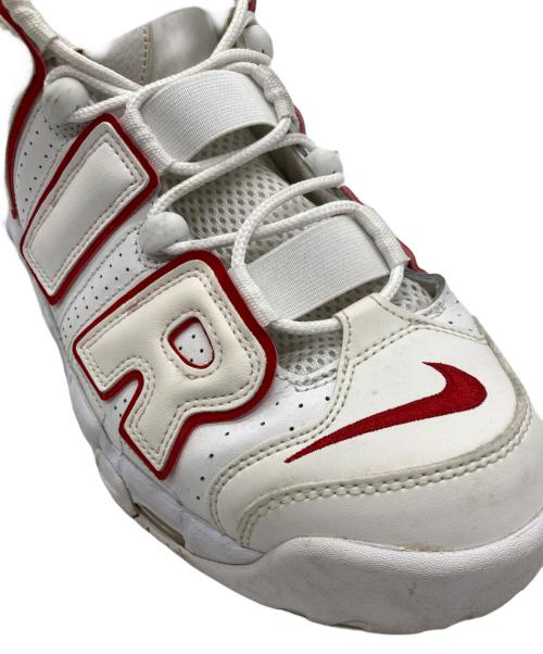 NIKE（ナイキ）NIKE (ナイキ) AIR MORE UPTEMPO 96 ホワイト×レッド サイズ:28cmの古着・服飾アイテム