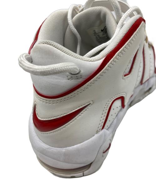 NIKE（ナイキ）NIKE (ナイキ) AIR MORE UPTEMPO 96 ホワイト×レッド サイズ:28cmの古着・服飾アイテム