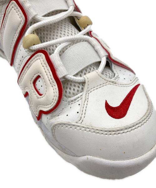 NIKE（ナイキ）NIKE (ナイキ) AIR MORE UPTEMPO 96 ホワイト×レッド サイズ:28cmの古着・服飾アイテム