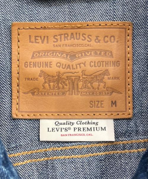 LEVI'S PReMIUM（リーバイス プレミアム）LEVI'S PReMIUM (リーバイス プレミアム) TRUCKER JACKET　(トラッカージャケット) インディゴ サイズ:Mの古着・服飾アイテム