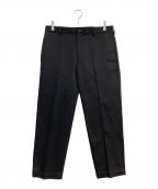 BROOKS BROTHERS×eYe COMME des GARCONS JUNYAWATANABE MANブルックスブラザーズ×アイ コム デ ギャルソン ジュンヤ ワタナベ マン）の古着「コットンテーパードパンツ」｜ブラック