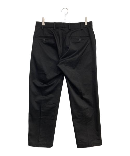 BROOKS BROTHERS（ブルックスブラザーズ）BROOKS BROTHERS eYe COMME des GARCONS JUNYAWATANABE MAN (アイ コム デ ギャルソン ジュンヤ ワタナベ マン) コットンテーパードパンツ ブラック サイズ:Lの古着・服飾アイテム