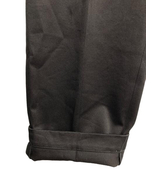 BROOKS BROTHERS（ブルックスブラザーズ）BROOKS BROTHERS eYe COMME des GARCONS JUNYAWATANABE MAN (アイ コム デ ギャルソン ジュンヤ ワタナベ マン) コットンテーパードパンツ ブラック サイズ:Lの古着・服飾アイテム