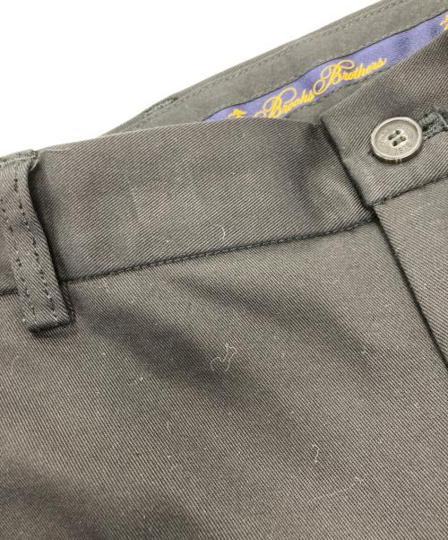 BROOKS BROTHERS（ブルックスブラザーズ）BROOKS BROTHERS eYe COMME des GARCONS JUNYAWATANABE MAN (アイ コム デ ギャルソン ジュンヤ ワタナベ マン) コットンテーパードパンツ ブラック サイズ:Lの古着・服飾アイテム
