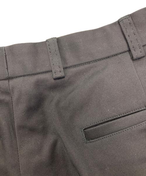 BROOKS BROTHERS（ブルックスブラザーズ）BROOKS BROTHERS eYe COMME des GARCONS JUNYAWATANABE MAN (アイ コム デ ギャルソン ジュンヤ ワタナベ マン) コットンテーパードパンツ ブラック サイズ:Lの古着・服飾アイテム