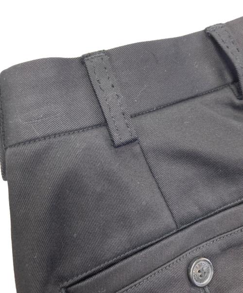 BROOKS BROTHERS（ブルックスブラザーズ）BROOKS BROTHERS eYe COMME des GARCONS JUNYAWATANABE MAN (アイ コム デ ギャルソン ジュンヤ ワタナベ マン) コットンテーパードパンツ ブラック サイズ:Lの古着・服飾アイテム