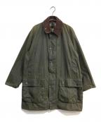 Barbourバブアー）の古着「border jacket」｜カーキ
