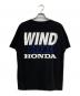 WIND AND SEA (ウィンダンシー) プリントTシャツ ブラック サイズ:S：4000円