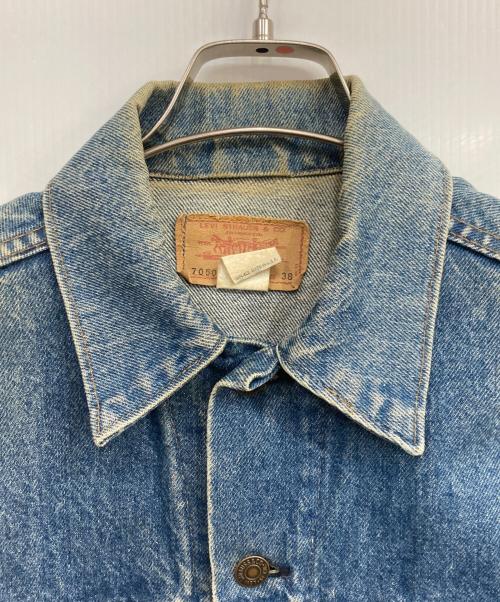 LEVI'S（リーバイス）LEVI'S (リーバイス) デニムジャケット 70's I刻印 USA製  インディゴ サイズ:38の古着・服飾アイテム
