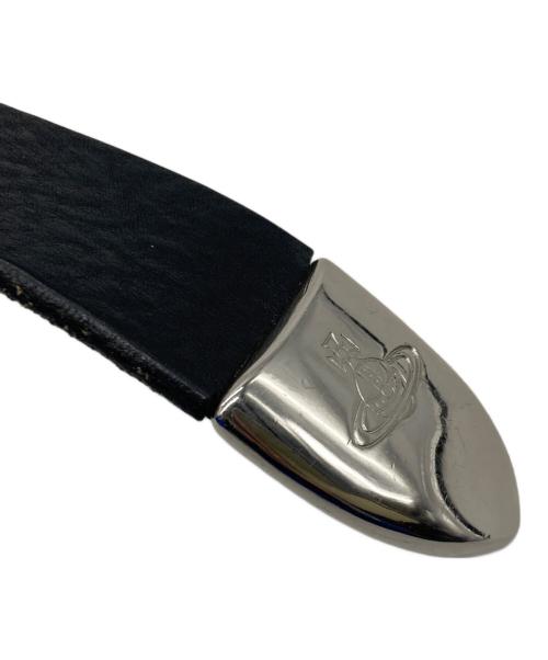 Vivienne Westwood（ヴィヴィアンウエストウッド）Vivienne Westwood (ヴィヴィアンウエストウッド) レザーベルト ブラックの古着・服飾アイテム