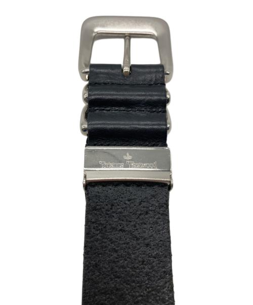 Vivienne Westwood（ヴィヴィアンウエストウッド）Vivienne Westwood (ヴィヴィアンウエストウッド) レザーベルト ブラックの古着・服飾アイテム