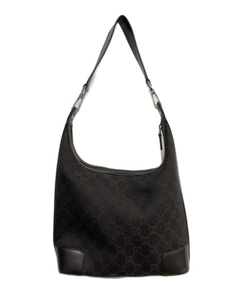 GUCCI（グッチ）GUCCI (グッチ) ワンショルダーバッグ ブラウンの古着・服飾アイテム
