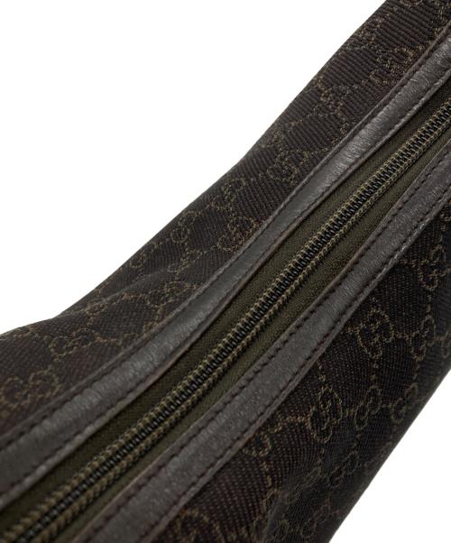 GUCCI（グッチ）GUCCI (グッチ) ワンショルダーバッグ ブラウンの古着・服飾アイテム