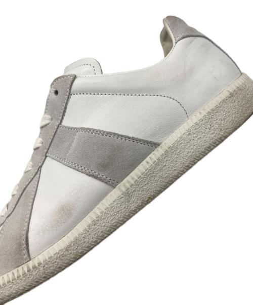 Maison Margiela（メゾンマルジェラ）Maison Margiela (メゾンマルジェラ) REPLICA ジャーマントレーナー ホワイト サイズ:42の古着・服飾アイテム