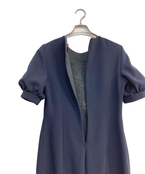 Max Mara Studio（マックスマーラ ストゥディオ）Max Mara Studio (マックスマーラ ストゥディオ) ブラウスワンピース ネイビー サイズ:42の古着・服飾アイテム