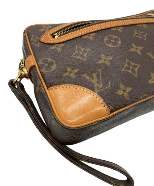 LOUIS VUITTON（ルイ ヴィトン）LOUIS VUITTON (ルイ ヴィトン) クラッチバッグ　モノグラム ブラウンの古着・服飾アイテム