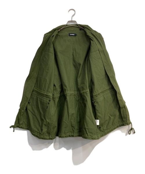 X-LARGE（エクストララージ）X-LARGE (エクストララージ) PATCHED MILITARY JACKET グリーン サイズ:Mの古着・服飾アイテム